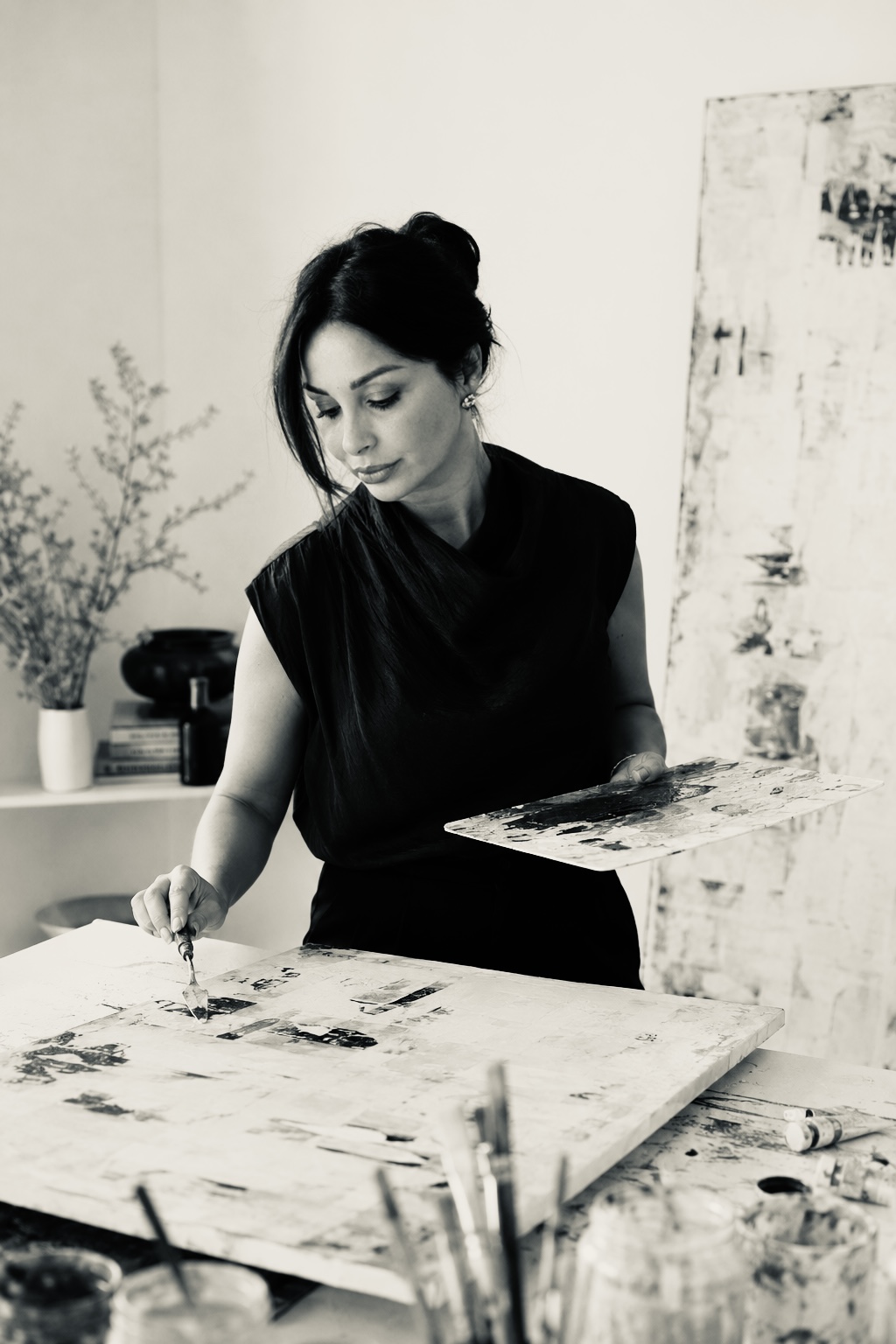 Nissa, à l'atelier
